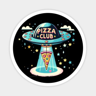 Funny Pizza Ufo, Pizza Club Magnet